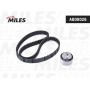 AB08026 MILES Комплект ременя ГРМ