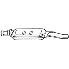 35434 SIGAM Середній глушник вихлопних газів