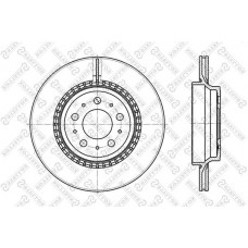 60204852VSX Stellox  Гальмівний диск