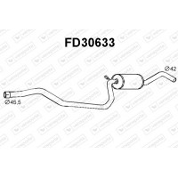 FD30633 VENEPORTE Предглушник вихлопних газів