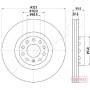 DI-0922C JAPANPARTS Гальмівний диск