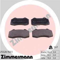 25528.150.1 ZIMMERMANN Комплект гальмівних колодок дисковий гальм