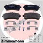 25163.185.3 ZIMMERMANN Комплект гальмівних колодок дисковий гальм
