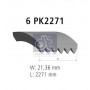 4.80707 DT Spare Parts Поліклиновий ремінь