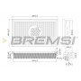 FA2116 BREMSI Повітряний фільтр