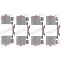 109-1725 QUICK BRAKE Комплектуючі колодки дискового гальма