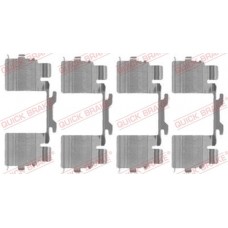 109-1725 QUICK BRAKE Комплектуючі колодки дискового гальма