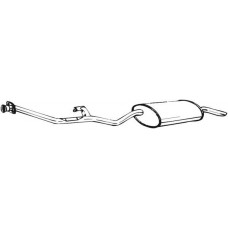285-125 BOSAL Глушник вихлопних газів кінцевий