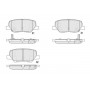 KBP-5551 KAVO PARTS Комплект гальмівних колодок дисковий гальм