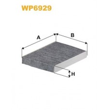 WP6929 WIX FILTERS Фільтр повітря у внутрішньому просторі