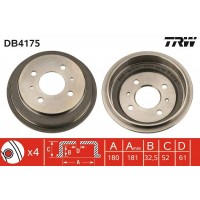 DB4175 TRW Гальмівний барабан