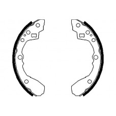 KBS-5416 KAVO PARTS Комплект гальмівних колодок