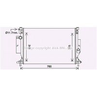FD2643 AVA QUALITY COOLING Радіатор охолодження двигуна