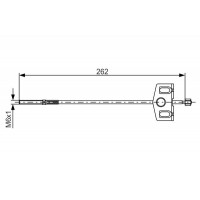 1 987 482 337 BOSCH Тросик, cтояночный тормоз