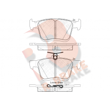 RB2099 R BRAKE КомплеК т гальмівних колодок, дискове гальмо