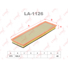 LA-1126 LYNXauto Повітряний фільтр