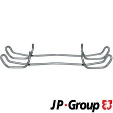 1163650210 JP GROUP Комплектуючі колодки дискового гальма
