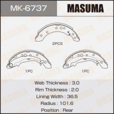 MK-6737 MASUMA Комплект гальмівних колодок