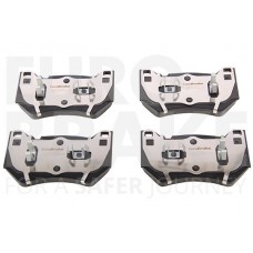 55022247162 EUROBRAKE Комплект гальмівних колодок дисковий гальм