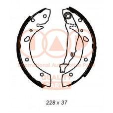 705-17082 IAP QUALITY PARTS Комплект гальмівних колодок