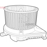 DEA17031 DENSO Вентилятор салону