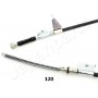 BC-120 JAPANPARTS Тросик, cтояночный тормоз