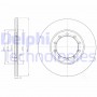 BG4075 DELPHI Гальмівний диск