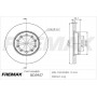 BD-3957 FREMAX Гальмівний диск