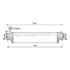OL4663 AVA QUALITY COOLING Интеркулер