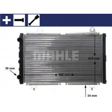 CR 499 000S MAHLE Радіатор охолодження двигуна