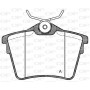 BPA1103.00 OPEN PARTS Комплект гальмівних колодок дисковий гальм