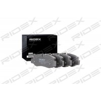402B0888 RIDEX Комплект гальмівних колодок дисковий гальм