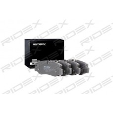 402B0888 RIDEX Комплект гальмівних колодок дисковий гальм