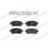 402B0129 RIDEX Комплект гальмівних колодок дисковий гальм