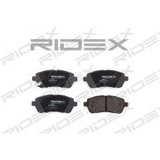 402B0129 RIDEX Комплект гальмівних колодок дисковий гальм