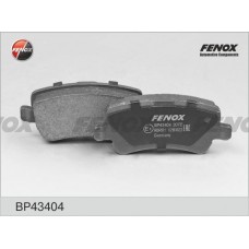 BP43404 FENOX Комплект гальмівних колодок дисковий гальм
