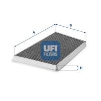 54.131.00 UFI Фільтр повітря у внутрішньому просторі