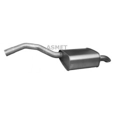 07.159 ASMET Глушник вихлопних газів кінцевий