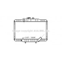 MTA2062 AVA QUALITY COOLING Радіатор охолодження двигуна