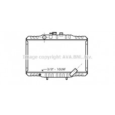MTA2062 AVA QUALITY COOLING Радіатор охолодження двигуна