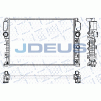 RA0170720 JDEUS Радіатор охолодження двигуна