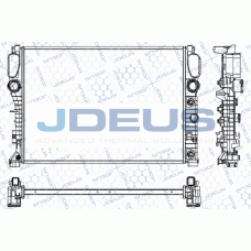 RA0170720 JDEUS Радіатор охолодження двигуна