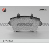 BP43172 FENOX Комплект гальмівних колодок дисковий гальм