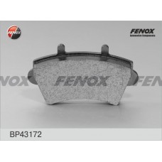 BP43172 FENOX Комплект гальмівних колодок дисковий гальм