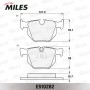 E510282 MILES Комплект гальмівних колодок дисковий гальм