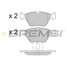 BP3488 BREMSI Комплект гальмівних колодок дисковий гальм