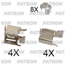 PSRK1104 PATRON Комплектуючі колодки дискового гальма