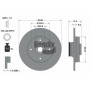 BDS1106 BENDIX Braking Гальмівний диск