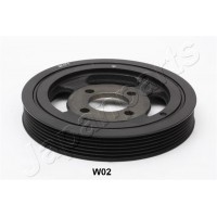 PU-W02 JAPANPARTS Ремінний шків колінчастий вал
