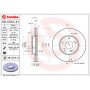 09.C312.21 BREMBO Гальмівний диск